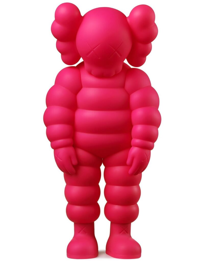 KAWS WHAT PARTY - PINK