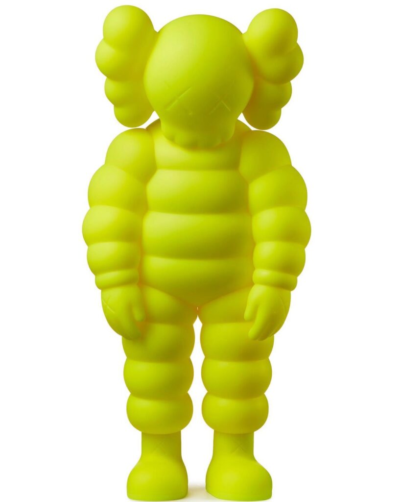 KAWS WHAT PARTY - YELLOW