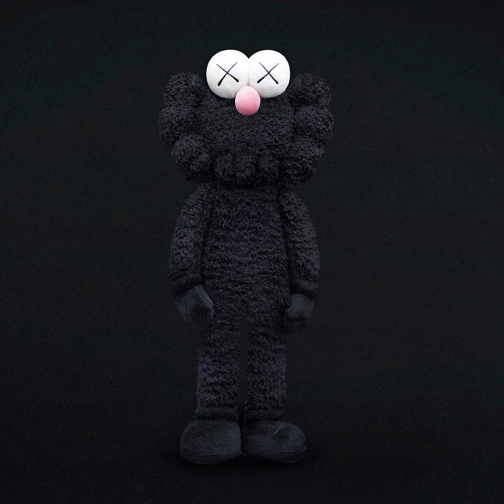 kaws bff plush black