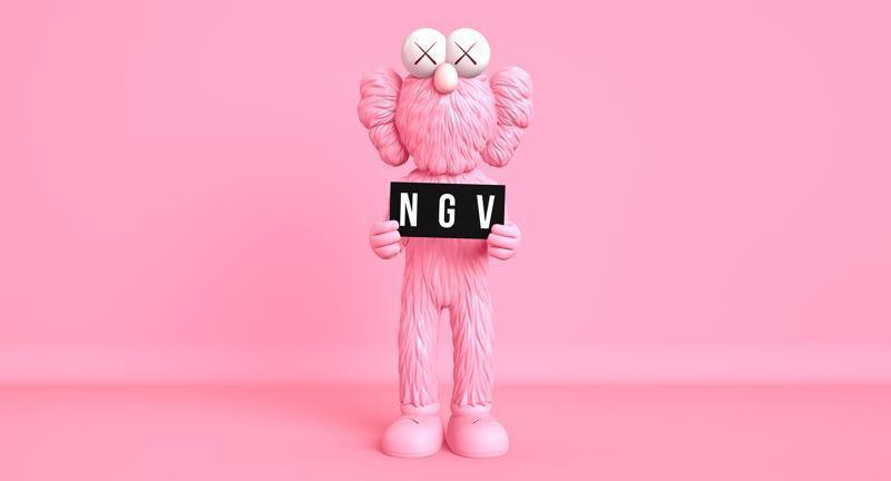 KAWS - National Gallery of Victoria - 2019