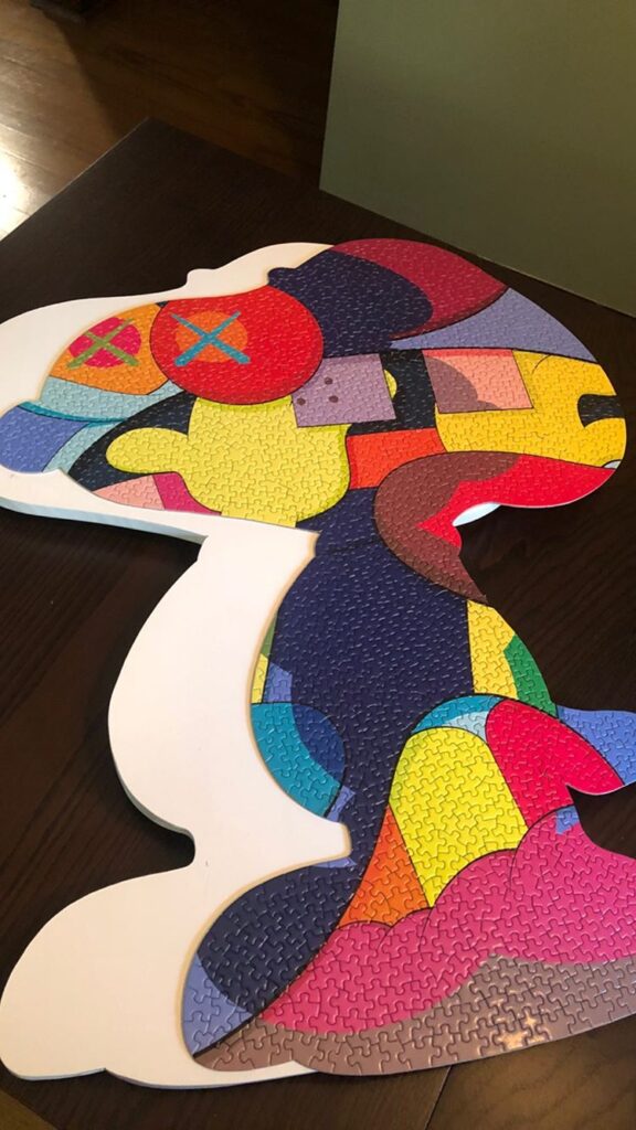 kaws dog puzzle