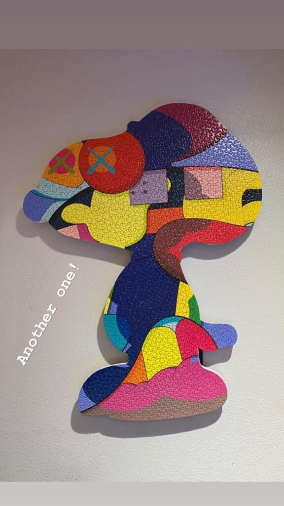 kaws dog puzzle