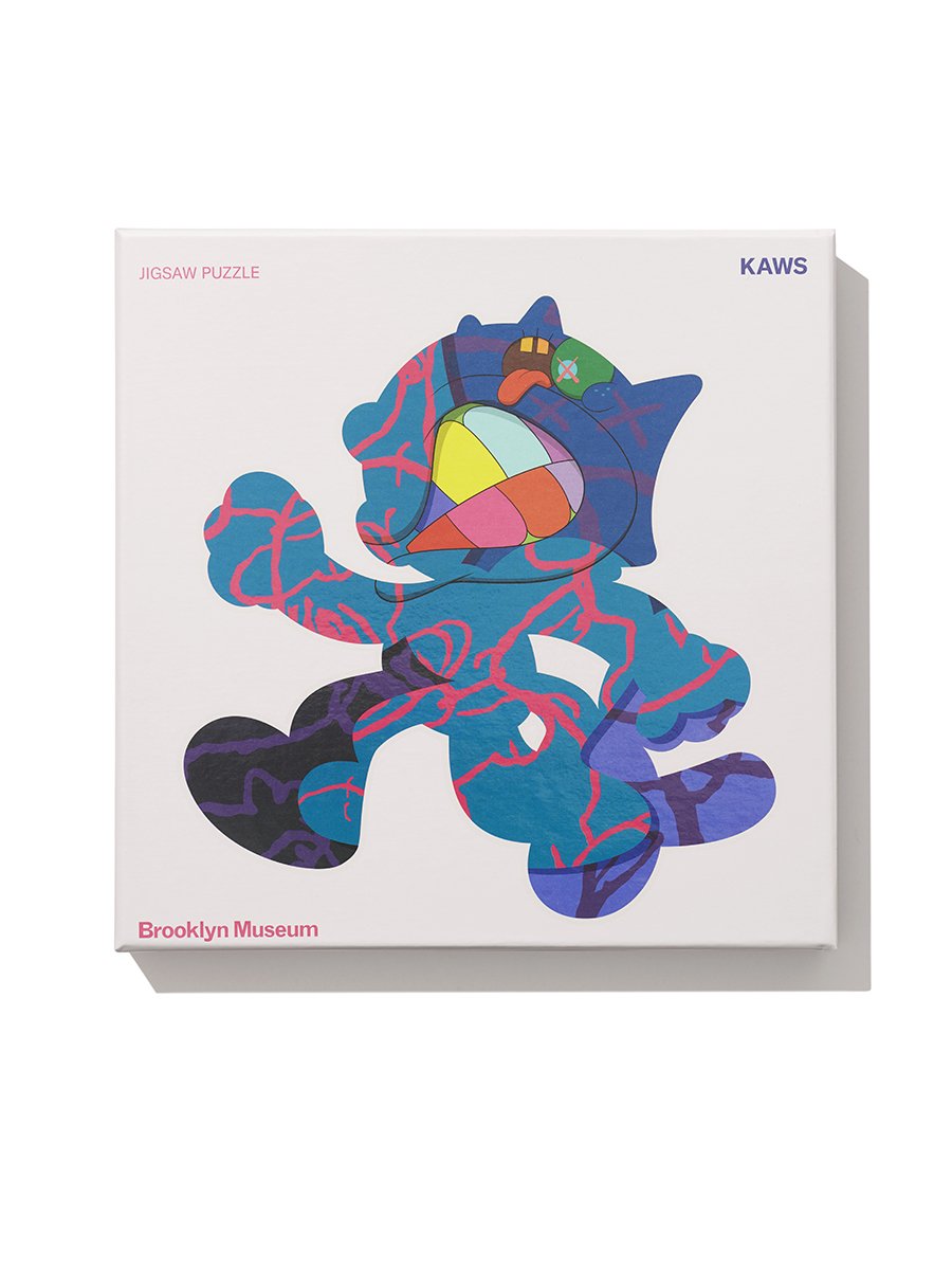 KAWS Puzzle set of 4 Stay Steady No ones Home Brooklyn Museum New! 