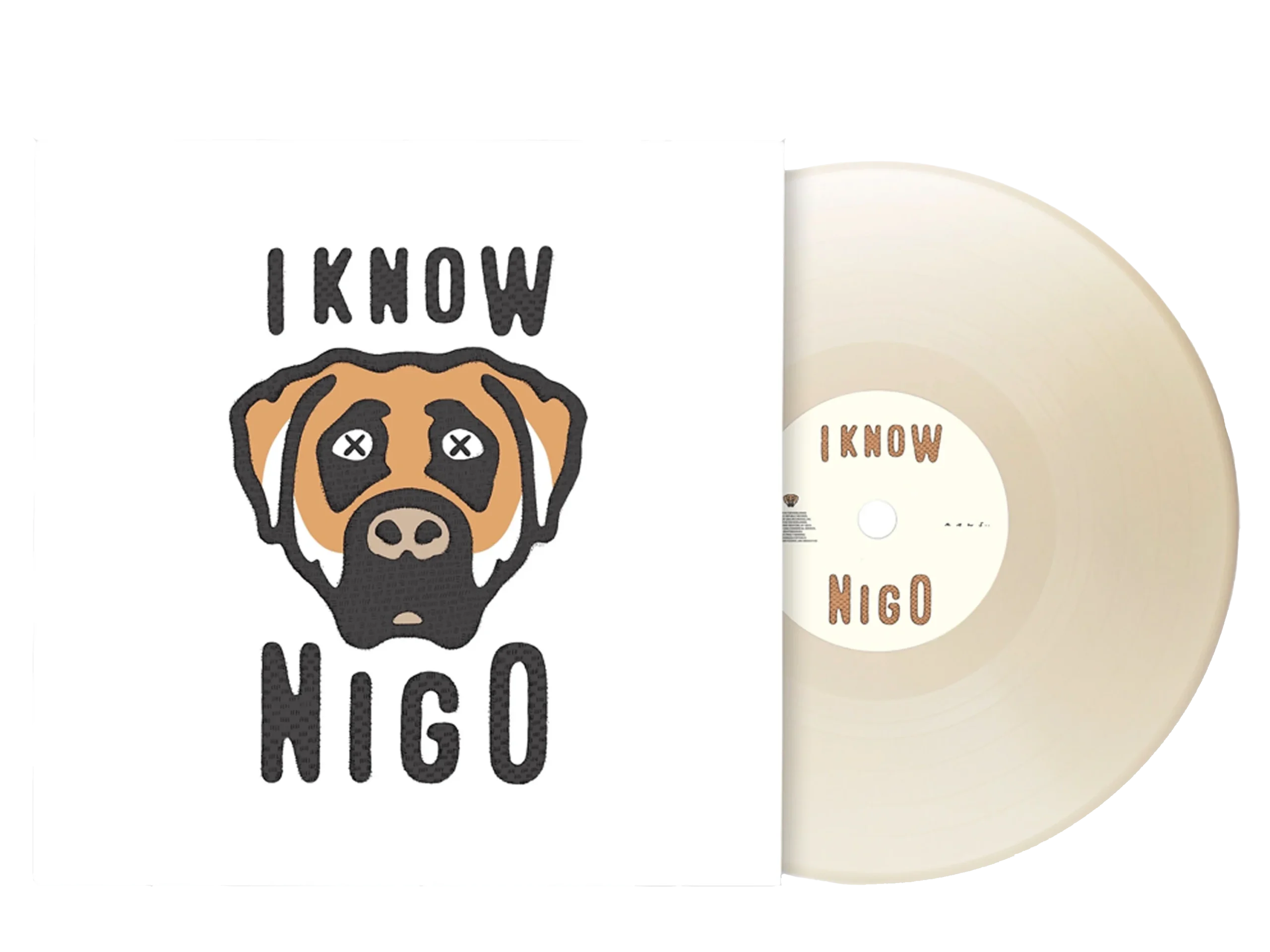 大特価!! KAWS デザイン限定盤 I KNOW NIGO アナログ盤 未開封新品